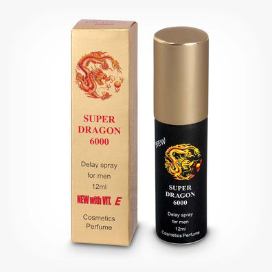 Spray Super Dragon 6000, pentru intarzierea ejacularii si rezistenta sexuala crescuta, 12 ml SOLLUXE Every box holds joy - unbox it!